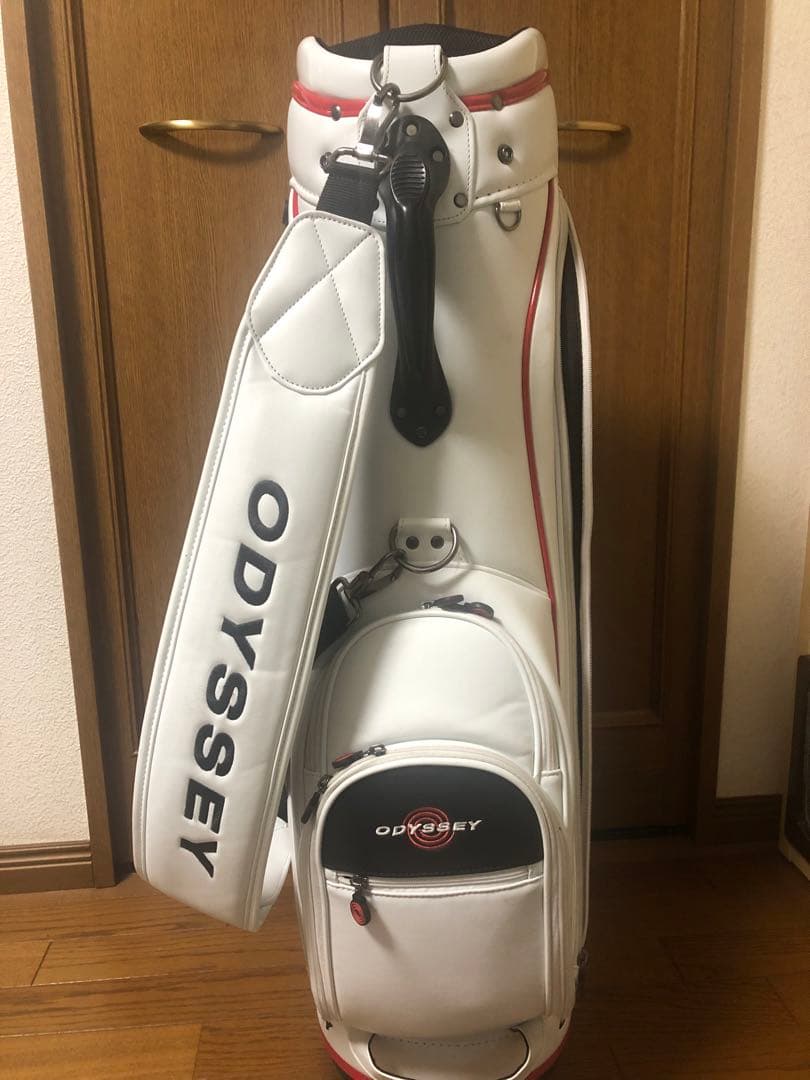 ODYSSEY キャディバッグ ホワイト　オデッセイ