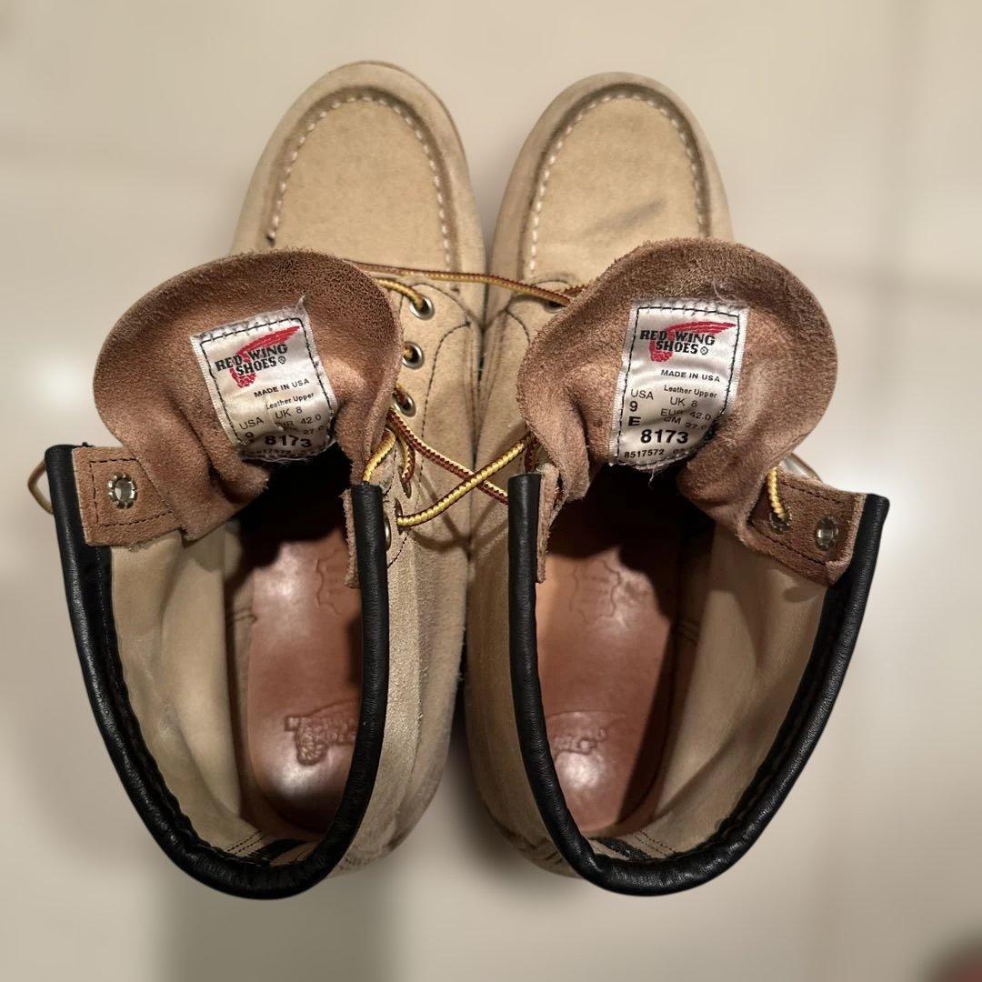 レッドウィング8173 スエード アイリッシュセッター スエード