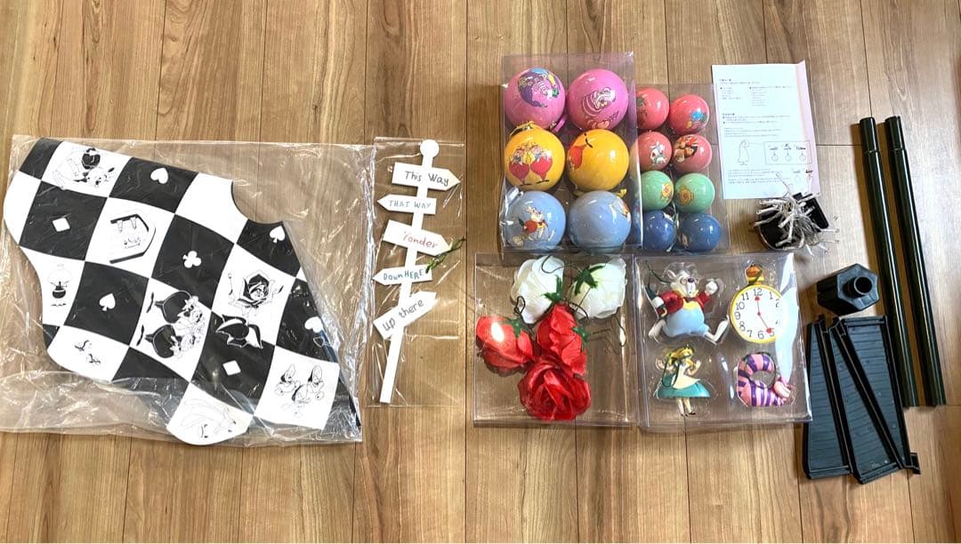 【レア】Francfranc フランフラン ふしぎの国のアリス クリスマスツリー