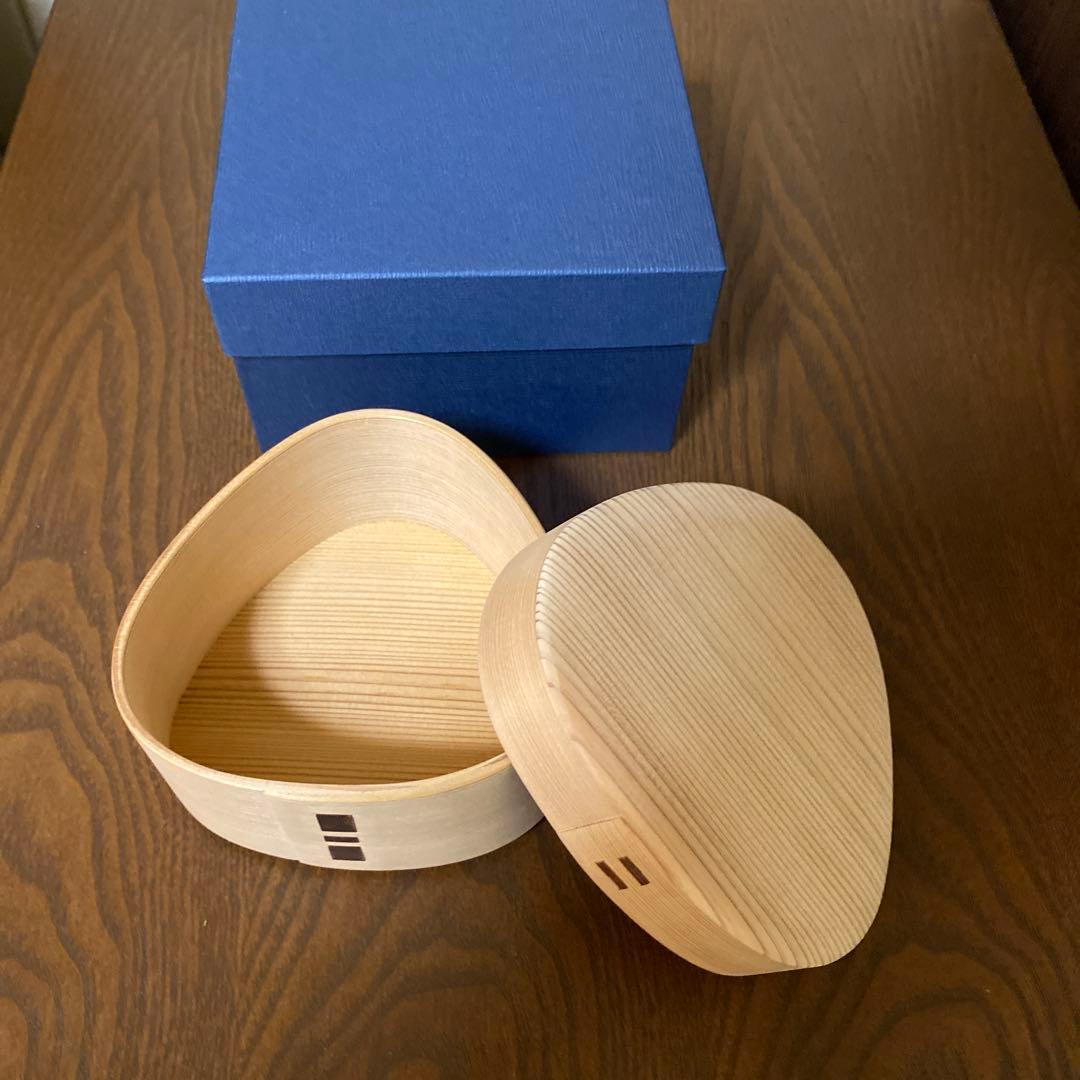 柴田慶信商店　曲げわっぱ　おむすび　新品