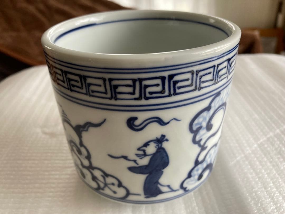 茶道具　煙草セット4(煙管、火入、煙草入、灰吹)表千家