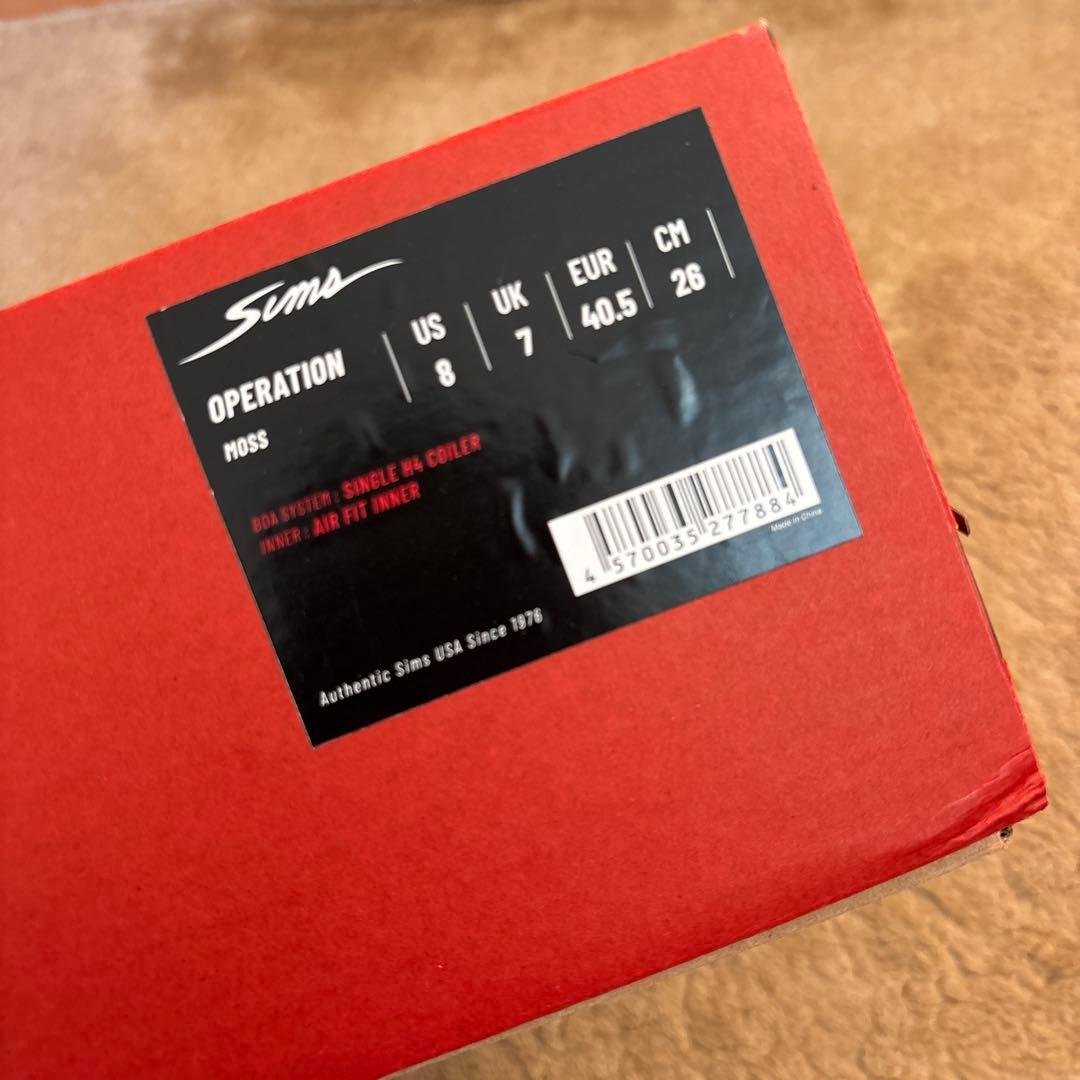 超美品 2024 zuma ダイヤル式 スノーボードブーツ 26cm