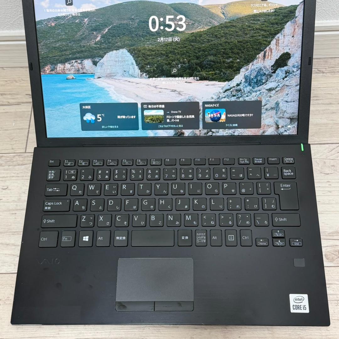 【即戦力♩薄型♫】VAIO Pro PG Core i5 8G SSD256GB