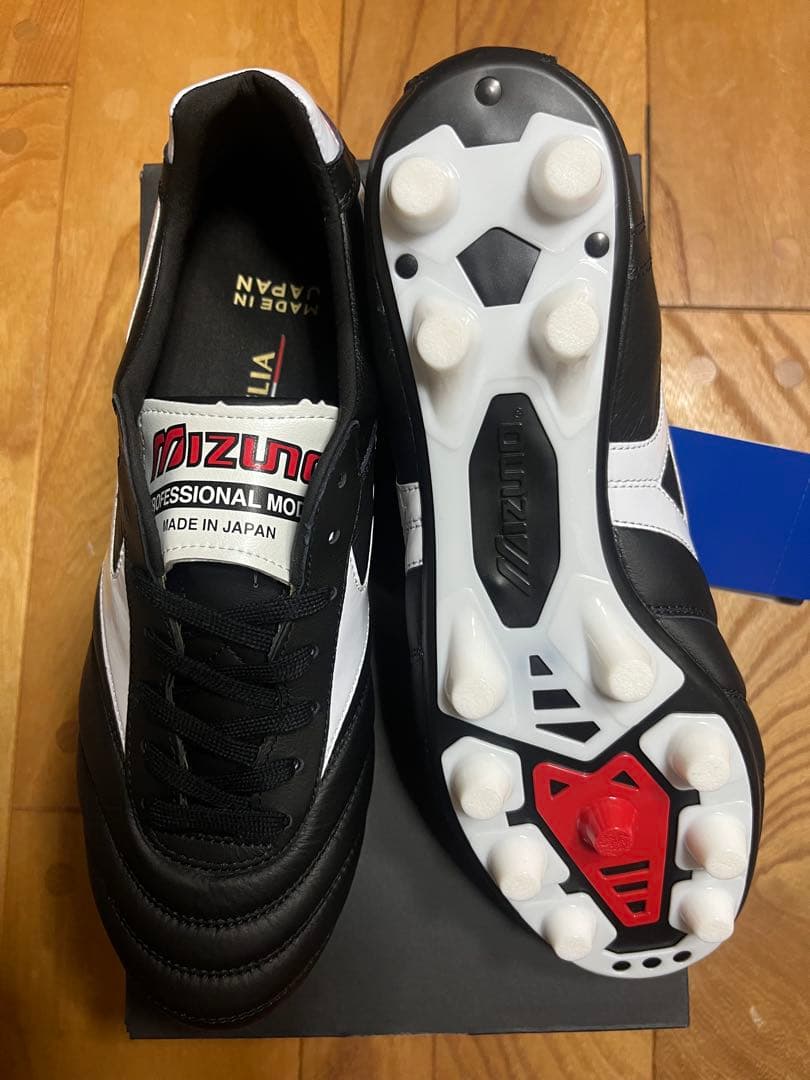 新品　旧品番　特価　ミズノ　モレリア 2 JAPAN 折り返しタン 26.5cm