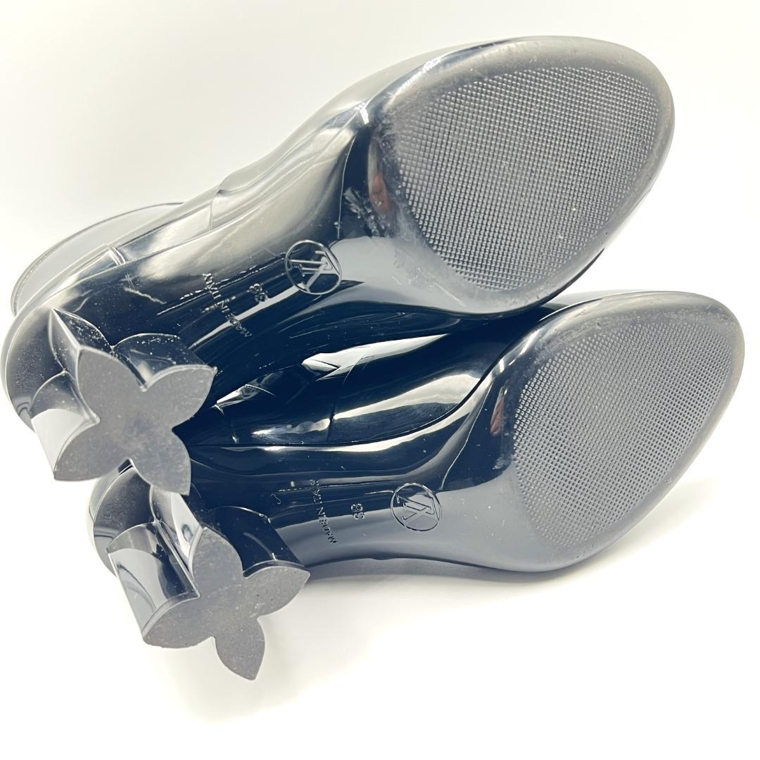 【極美品】ルイヴィトン シルエットライン アンクルブーツ 25cm レインブーツ