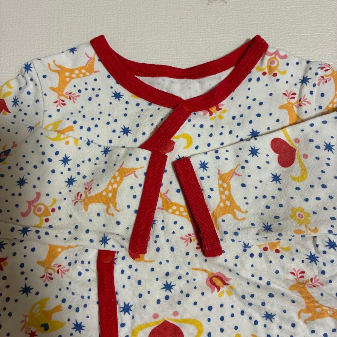 melted butter 動物柄ロンパース・帽子セット カバーオール