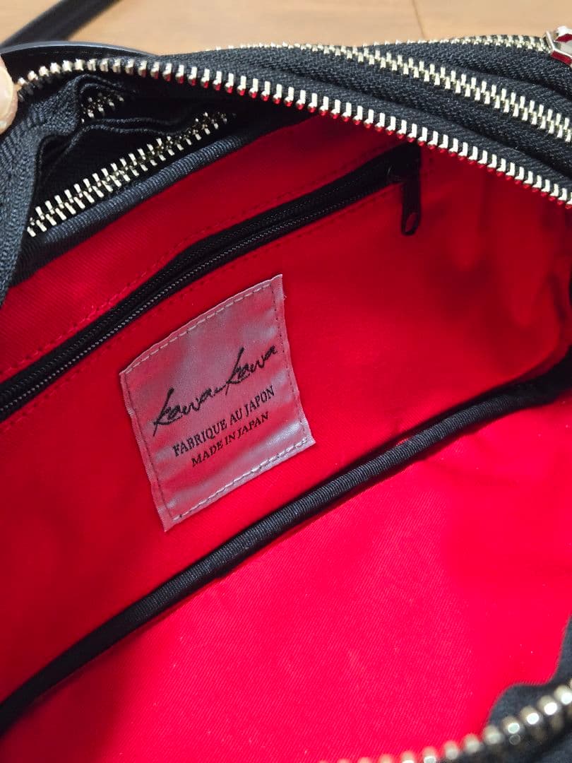 カワカワ　kawakawa　スクエアポシェット　ショルダーバッグ