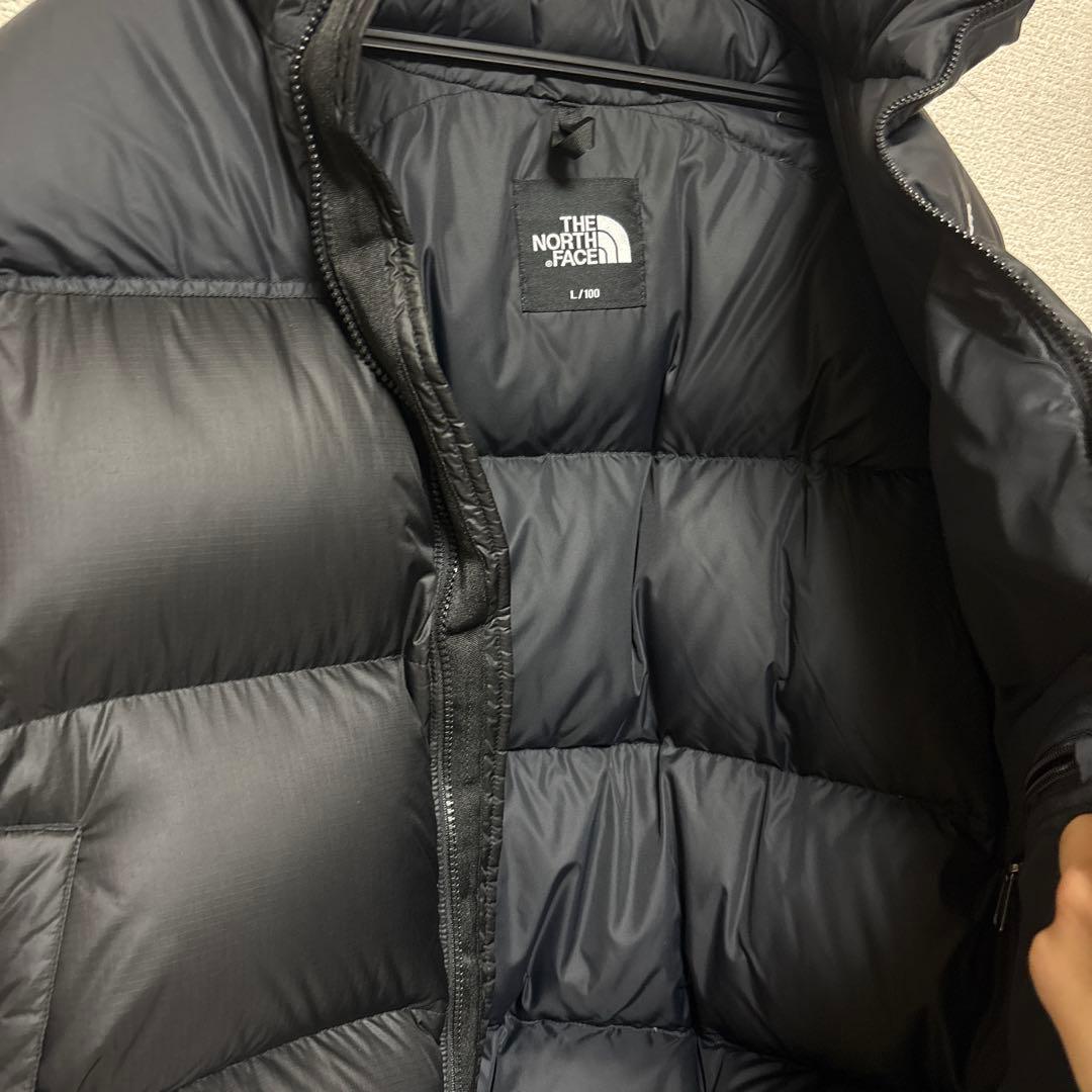 THE NORTH FACEエコヌプシ　 ブラック ダウンジャケット Lサイズ