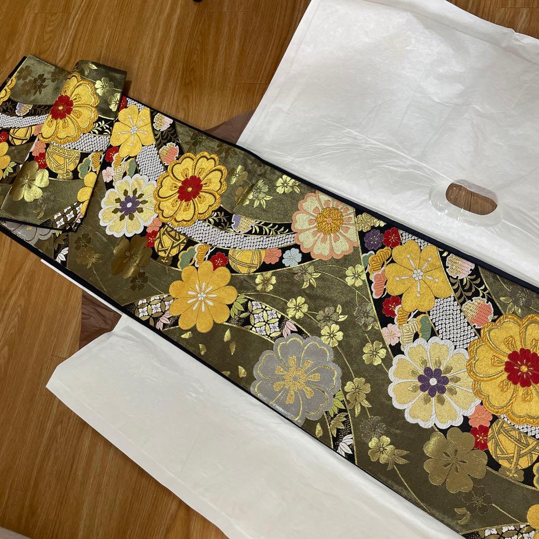 成人式✴︎卒業式　振袖帯２点セット