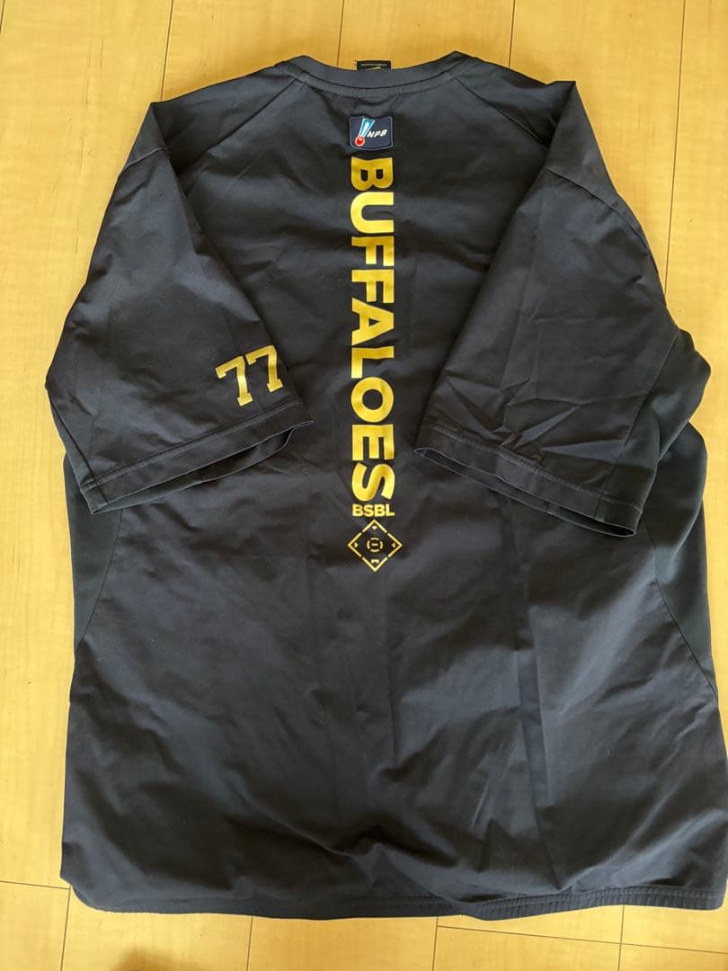 オリックスバファローズ　半袖ピステ　支給品