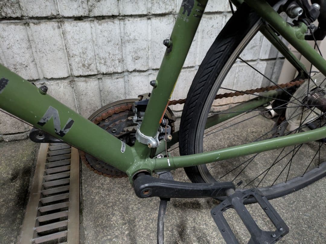 MARLIN クロスバイク マットオリーブ