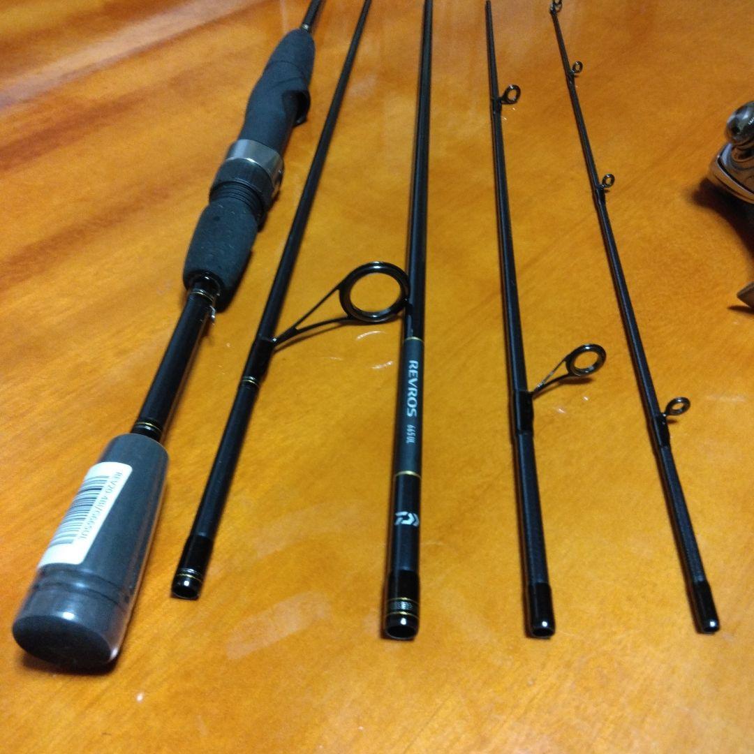 アジングロッド 　スピニングリールセット　レブロス　ロッド665UL