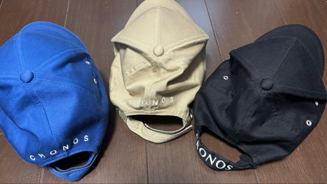 CRONOS キャップ 3点セット フリーサイズ