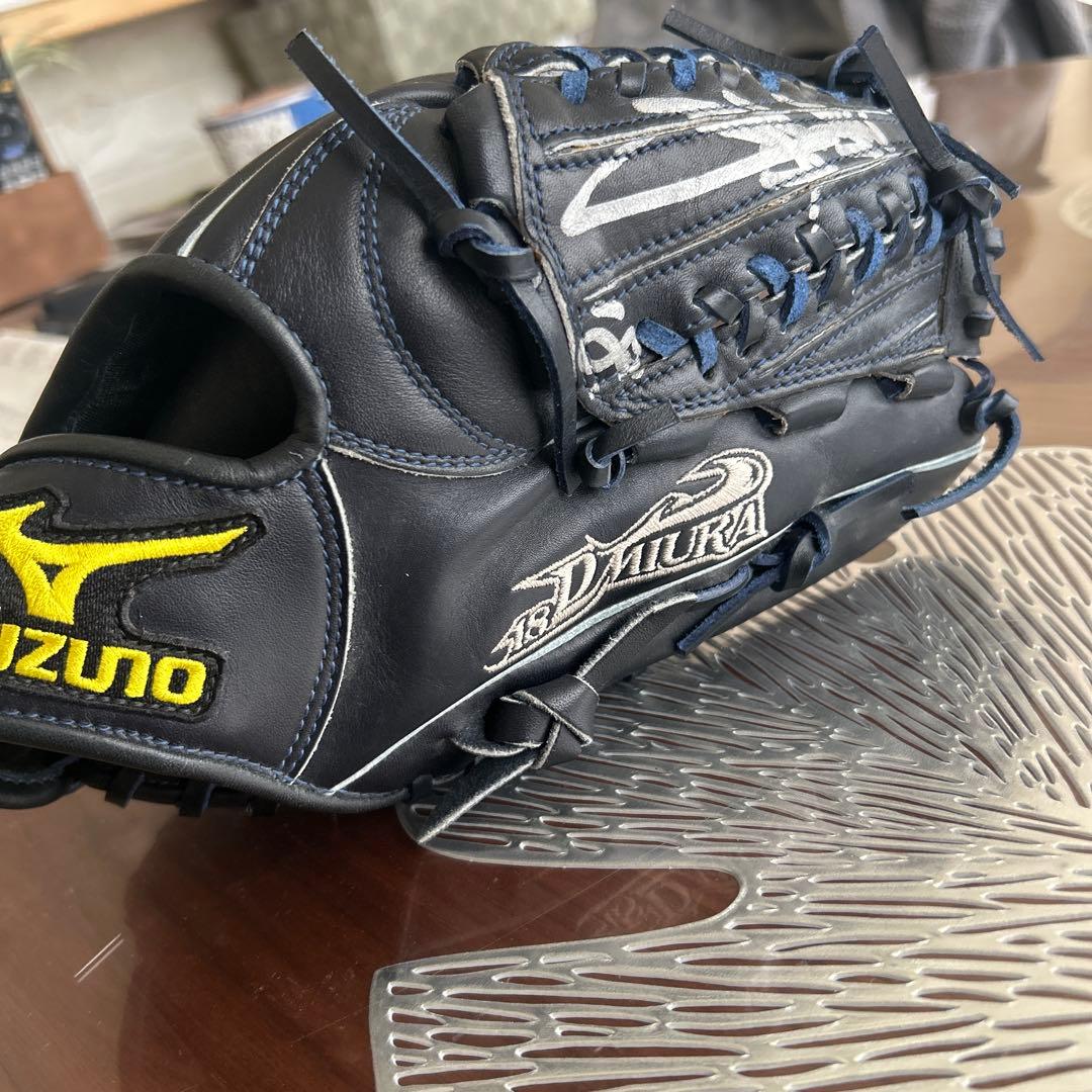 【出品再開】 三浦大輔モデル サイン入り 新品未使用 硬式野球グローブ