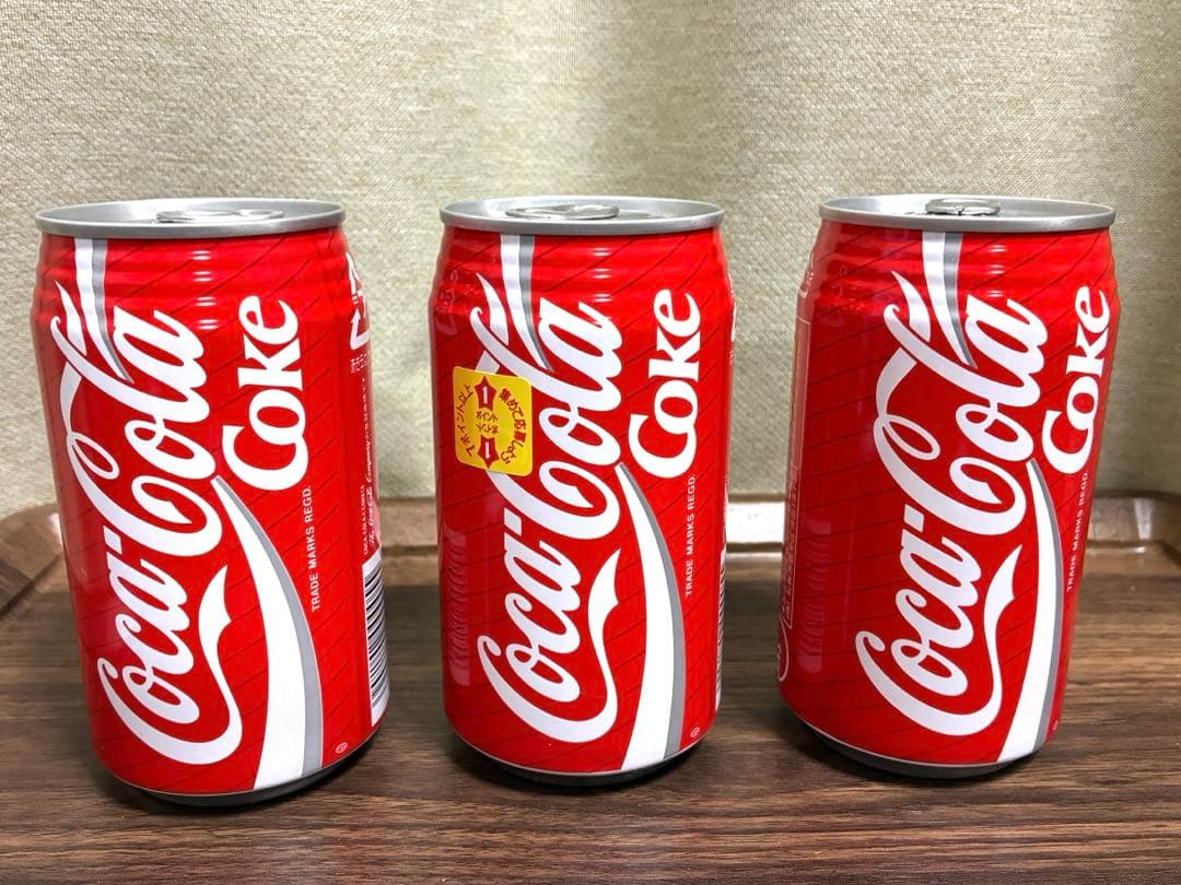 【93年製】コカ・コーラ カリフォルニア・ドリーム　缶 3本セット 観賞用