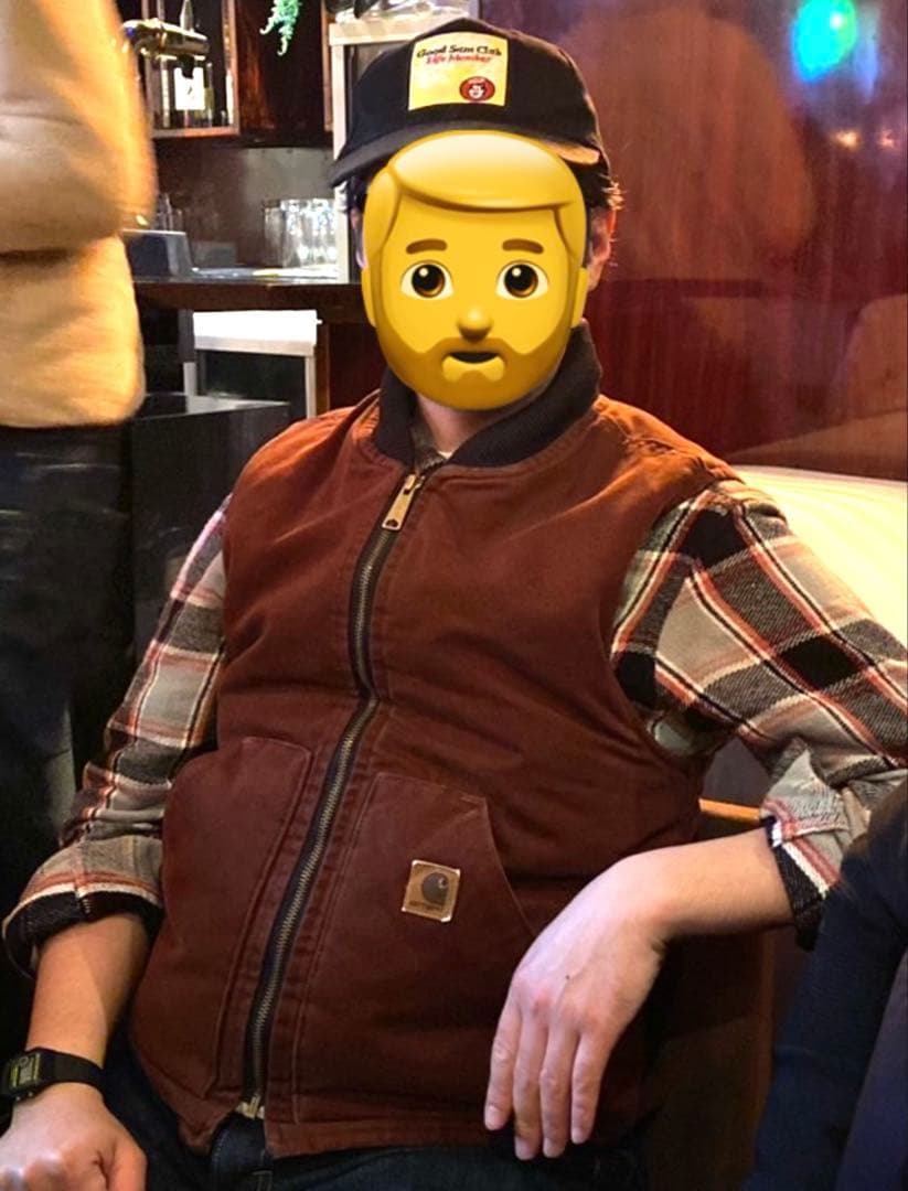 ‼️Vintage Carhartt ダックベスト V02 CLY サイズ:S