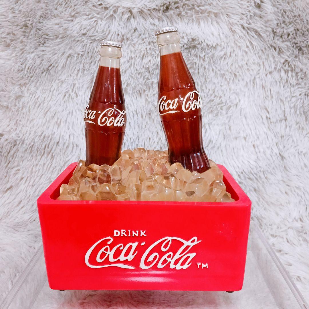 ✨海外✨コカ・コーラ ミニクーラー ライトアップ 非売品 ビンテージ レトロ雑貨