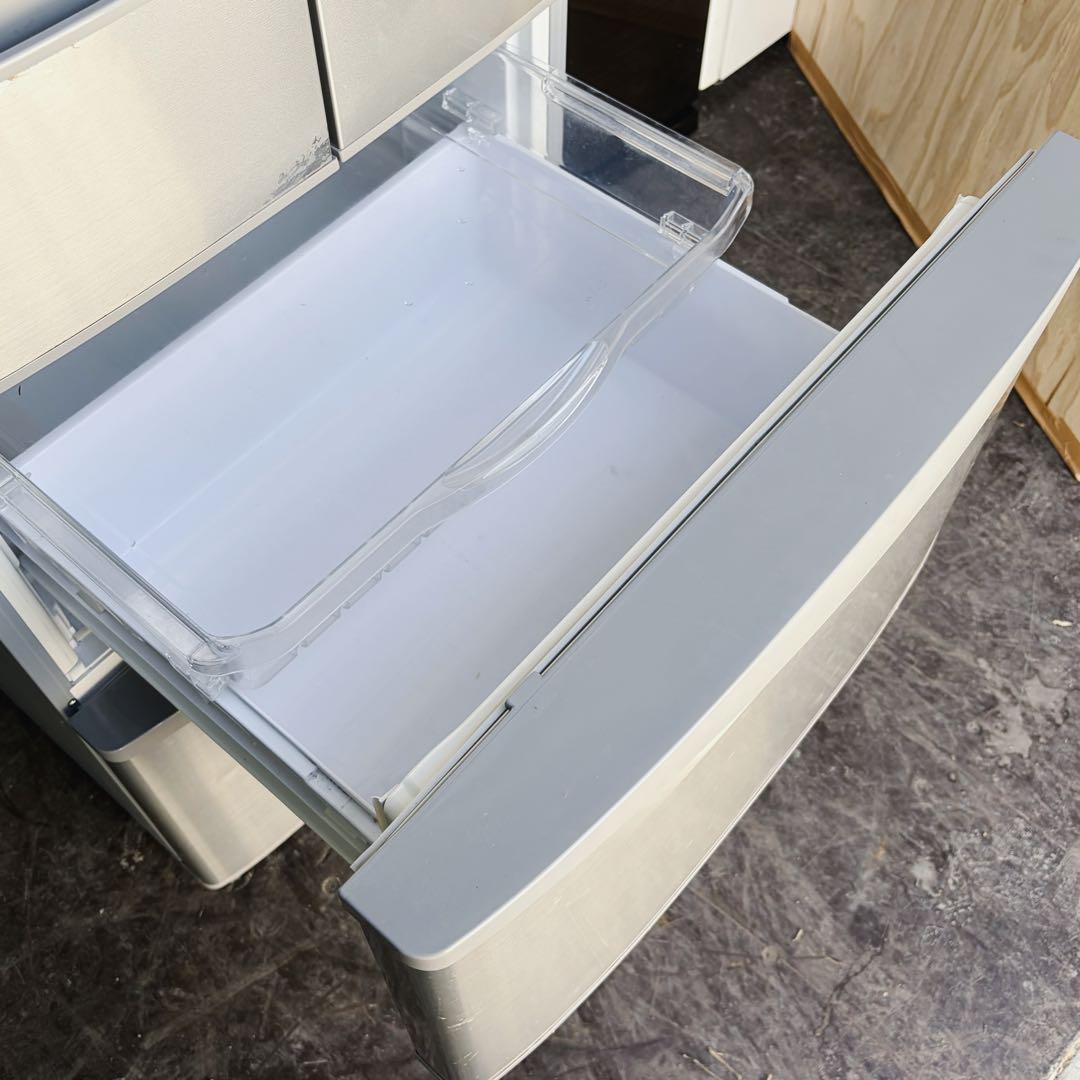 78運搬取付無料！ハイブライトステンレス純正日立大容量冷蔵庫！完動品超美品！