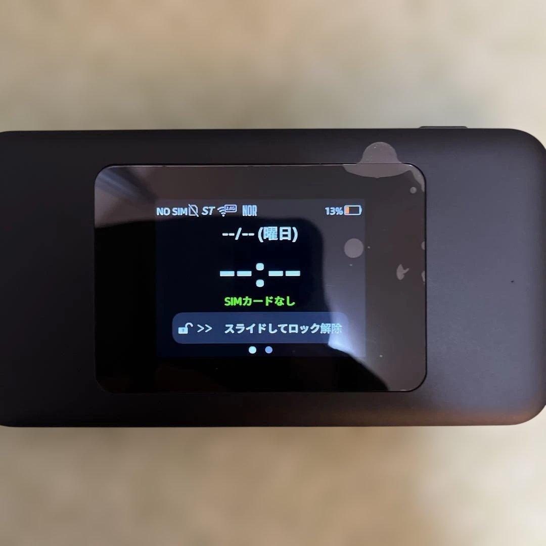 Speed Wi-Fi DOCK 5G 01 ブラック