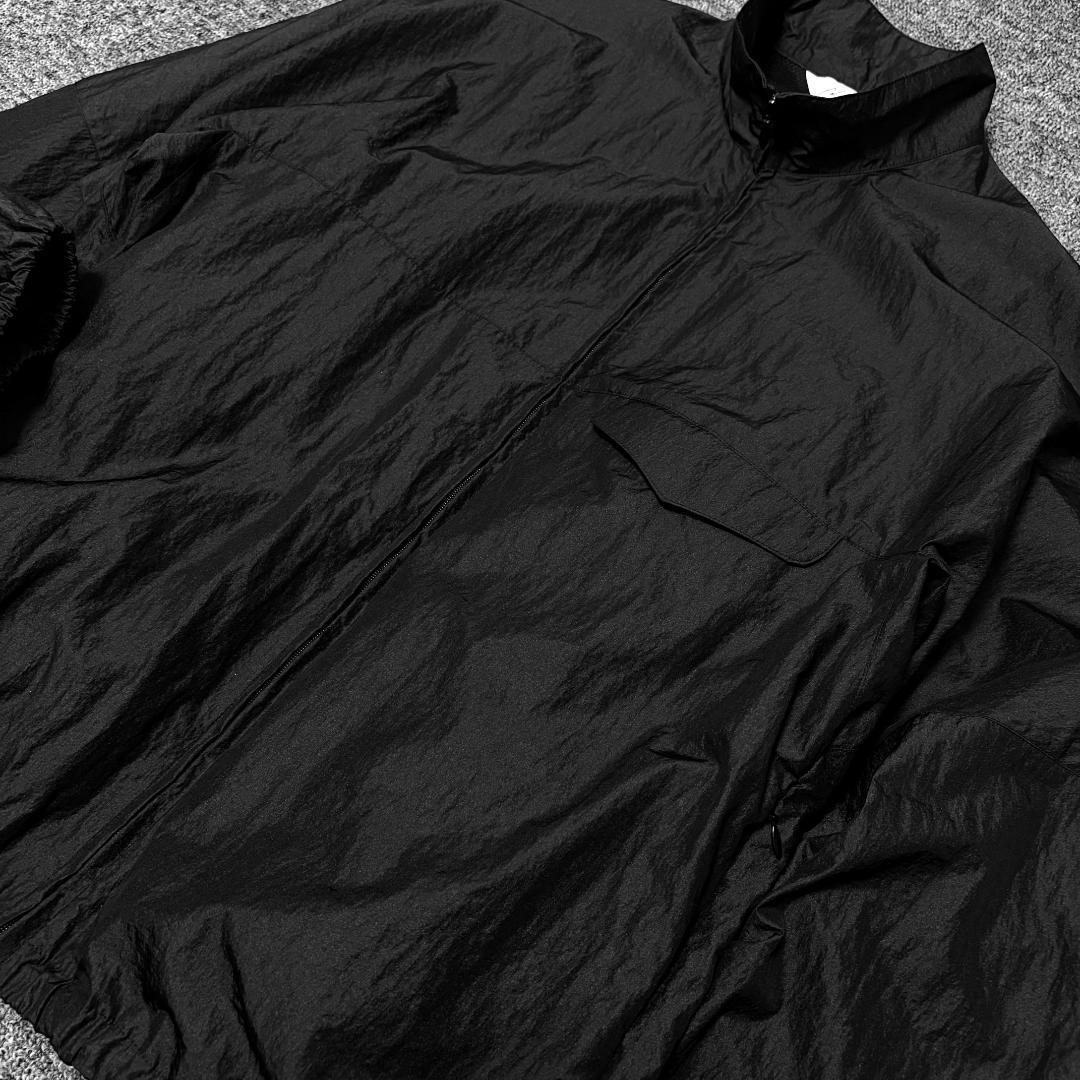 ANCELLM アンセルム NYLON KIMONO BLOUSON 2 黒