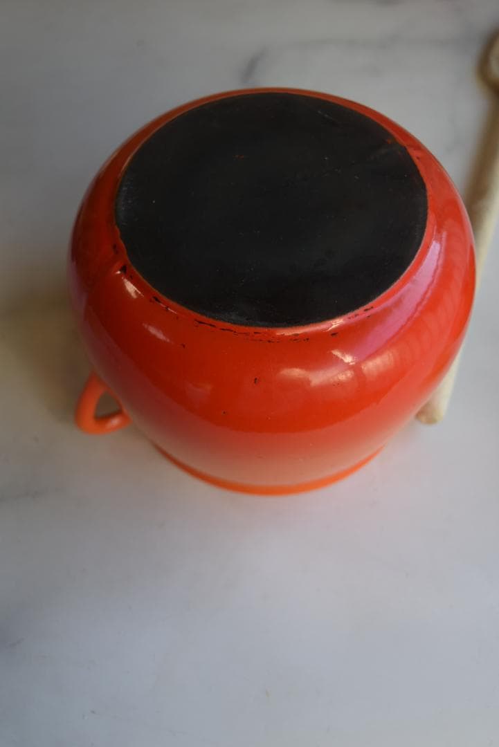 美品　クーザンス ビーンズポット　フランスヴィンテージ　廃盤　クルーゼ