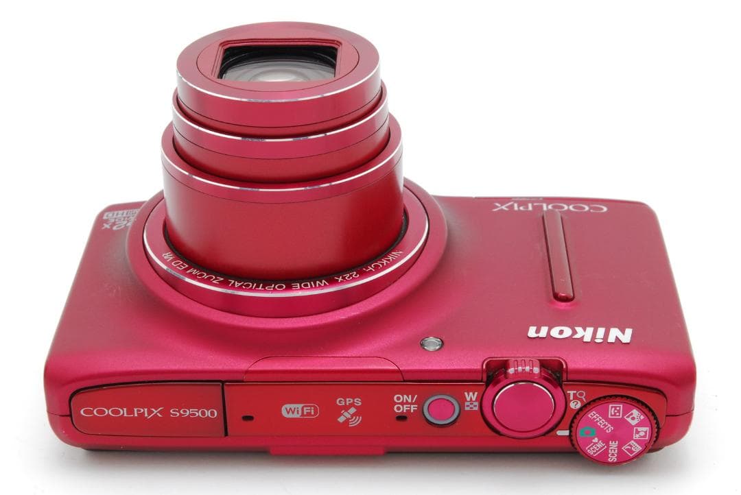 Nikon COOLPIX s9500 赤 22倍ズーム デジタルカメラ