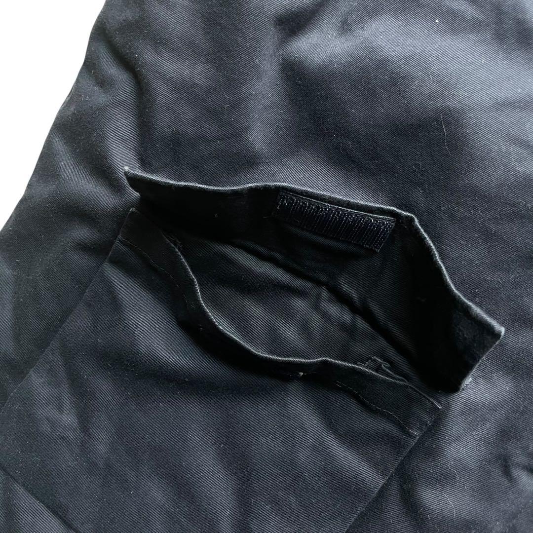 Papas パパス XXL コットンツイル 中綿入り 刺繍入りベスト イタリア製