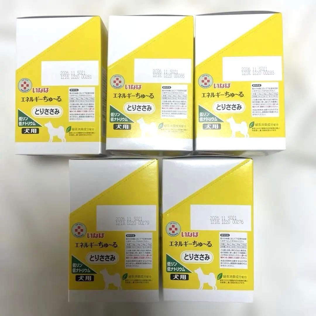 ★5箱(250本) 犬用 腎臓 いなばエネルギーちゅ~る 低リン 低ナトリウム