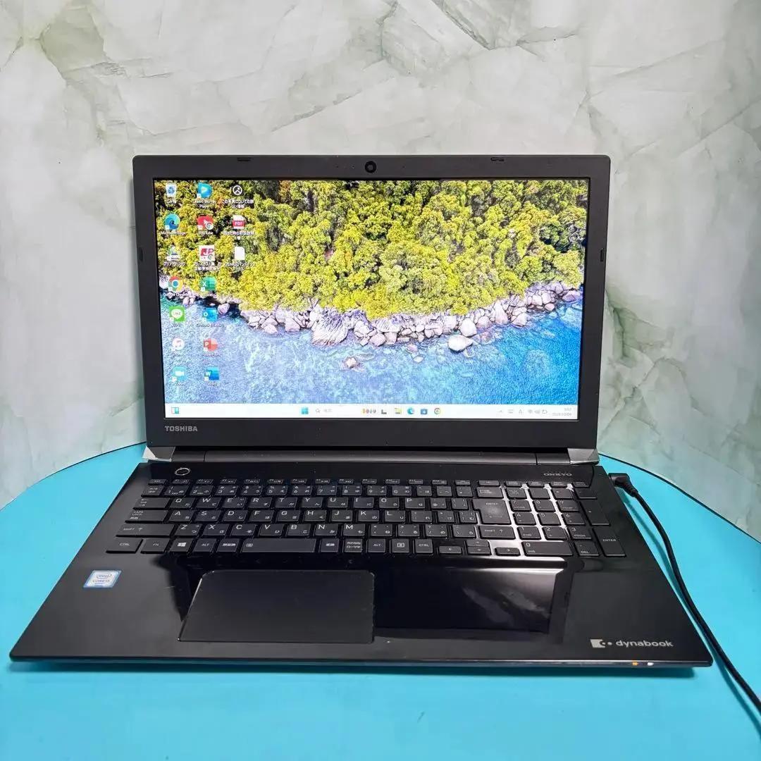 セール開催中!!カメラ付★オフィス付★東芝★6世代i3★新品SSD★メモリ8GB