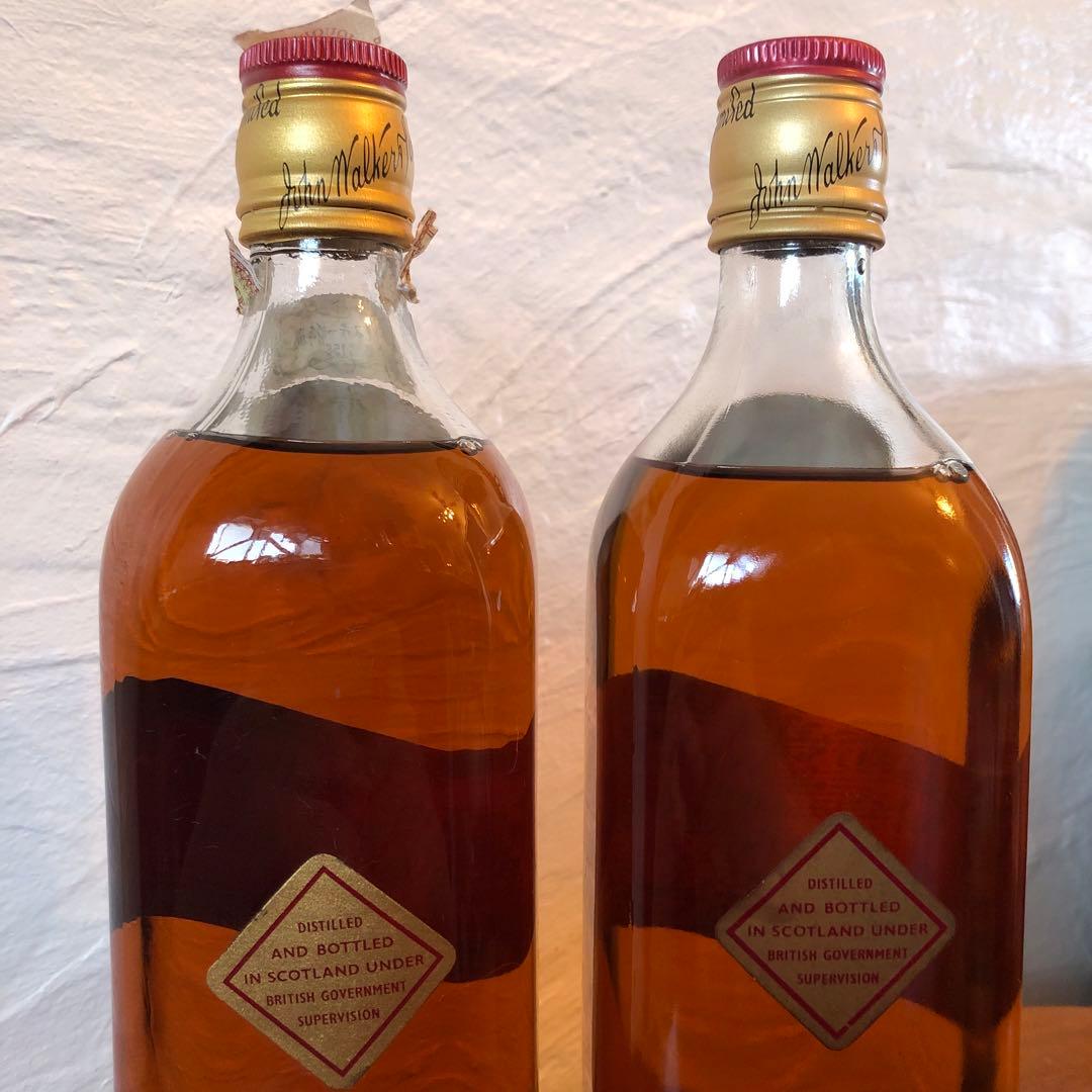 ジョニーウォーカー レッドラベル 4本　おまとめM194195 m198199