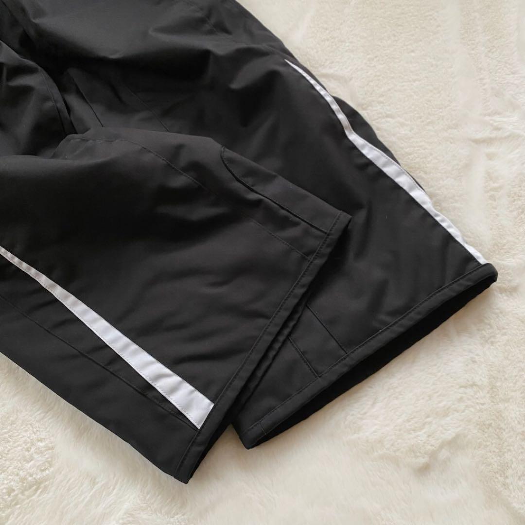 【美品】phenix スキーウェア　セットアップ　上下　チェック　ブラック　L