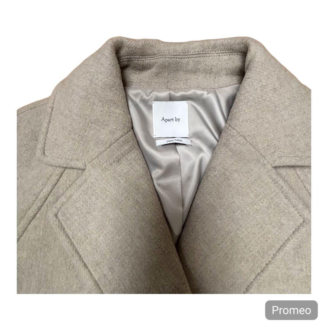 美品❇️apart by lowrys スーパー100 メルトンジャケットコート