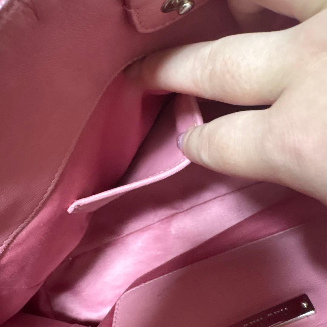 早い者勝ち MIUMIU マテラッセ　ナッパクリスタル　ピンク　2way