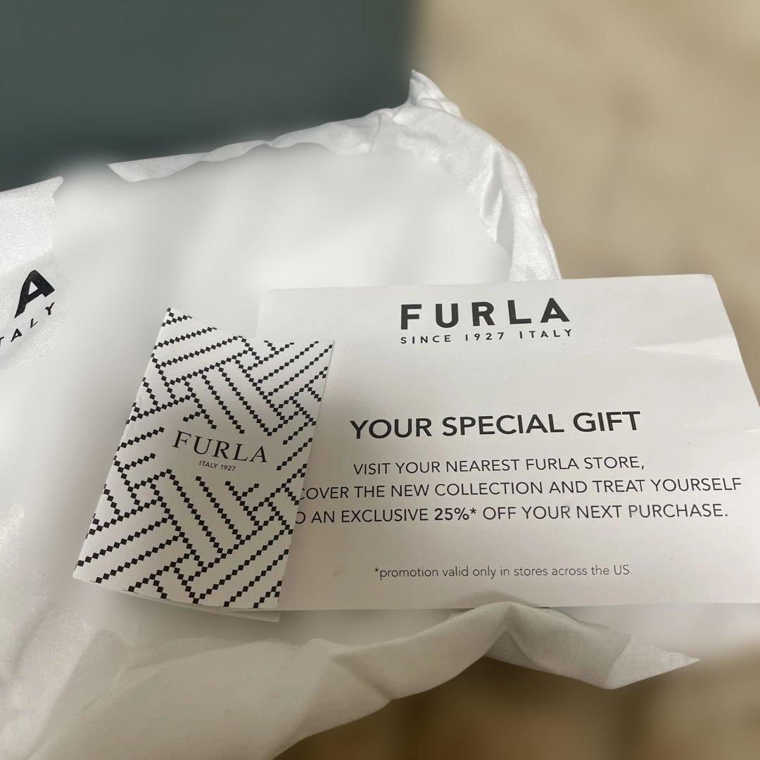 【極美品レアカラー】FURLA フルラ トートバッグ グリーン 保存袋付 正規品