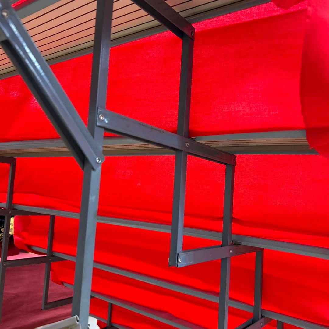 【322】40号七段スチール段（アコーディオンタイプ）