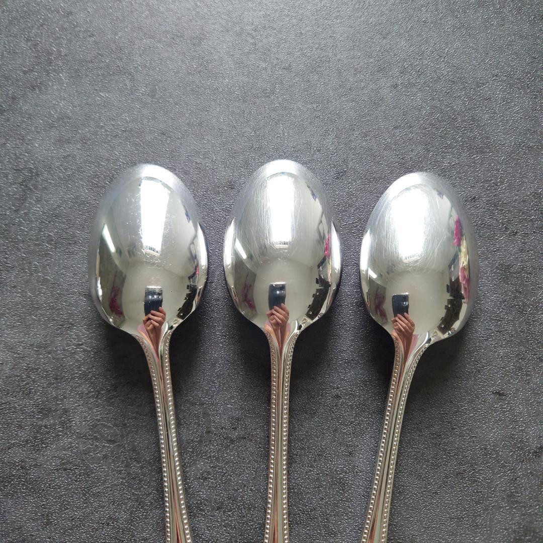 極希少 クリストフル パール ティースプーン 3点