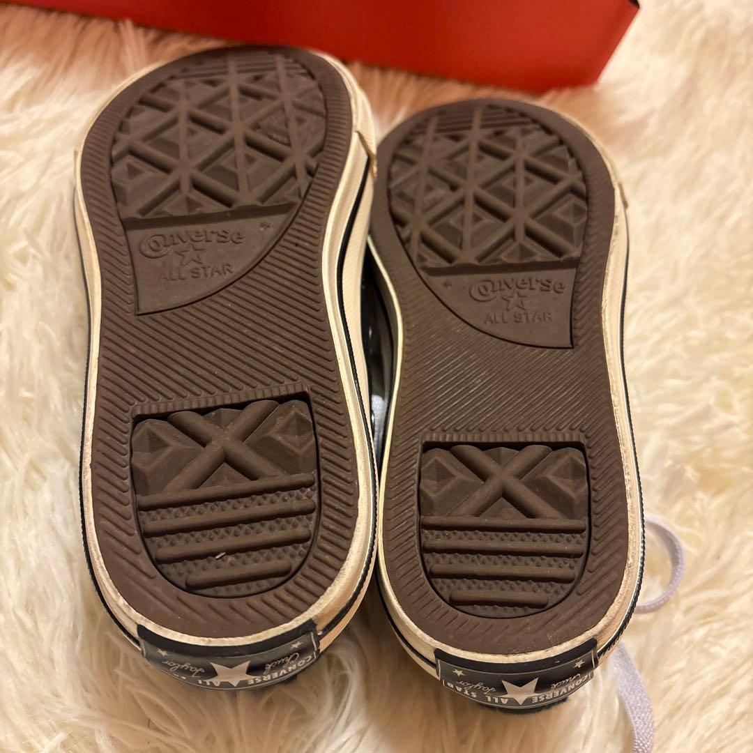 コンバース　CT70 チャックテイラー　チャックテーラー　黒　19㎝