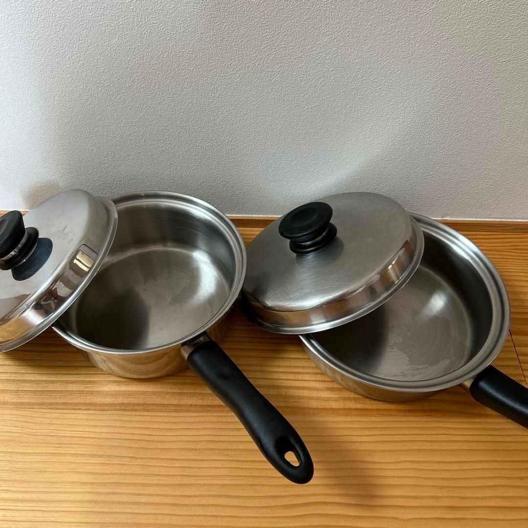 アムウェイ　中ソースパン・中フライパン