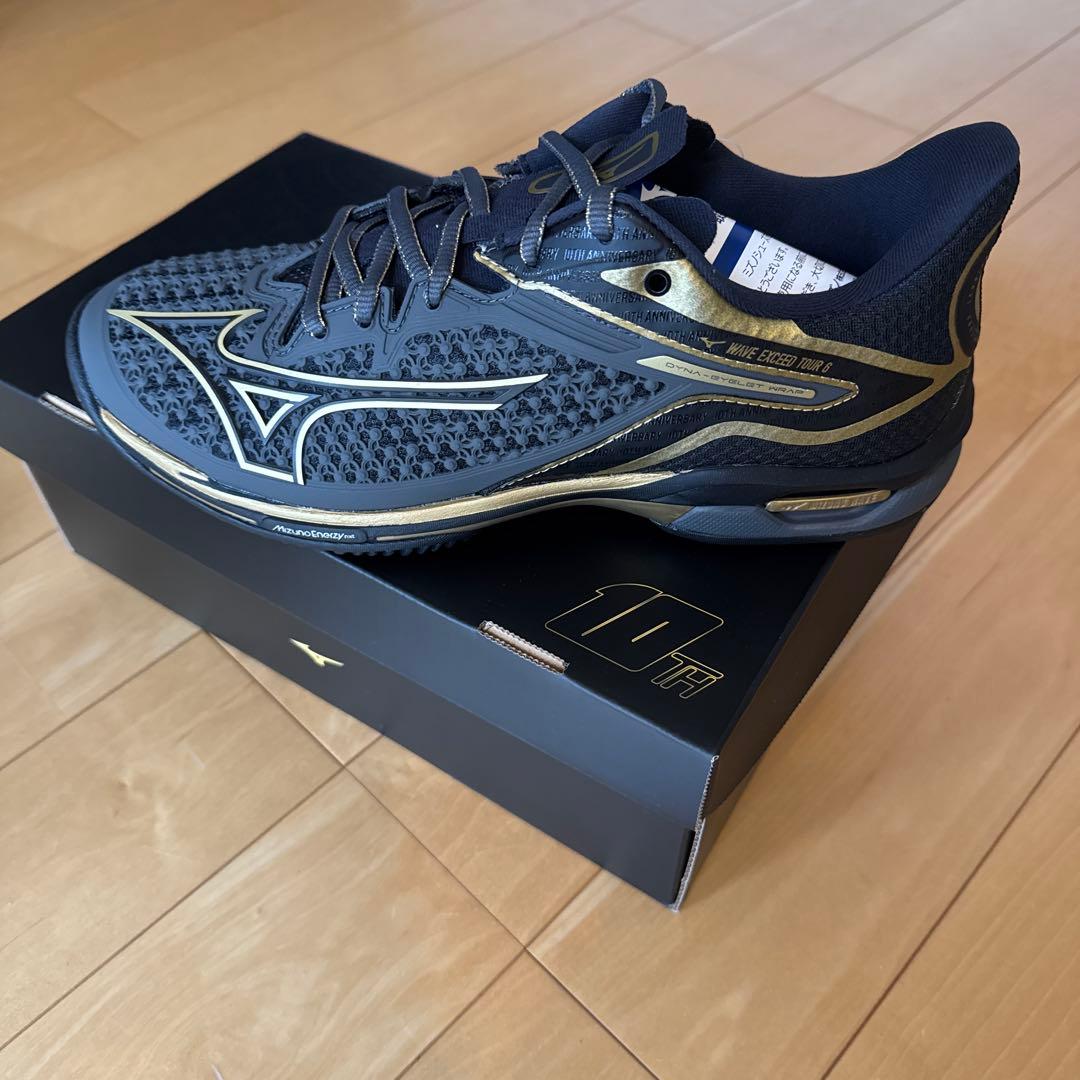 【限定品】ミズノ mizuno テニスシューズ 26.5cm 10th限定モデル