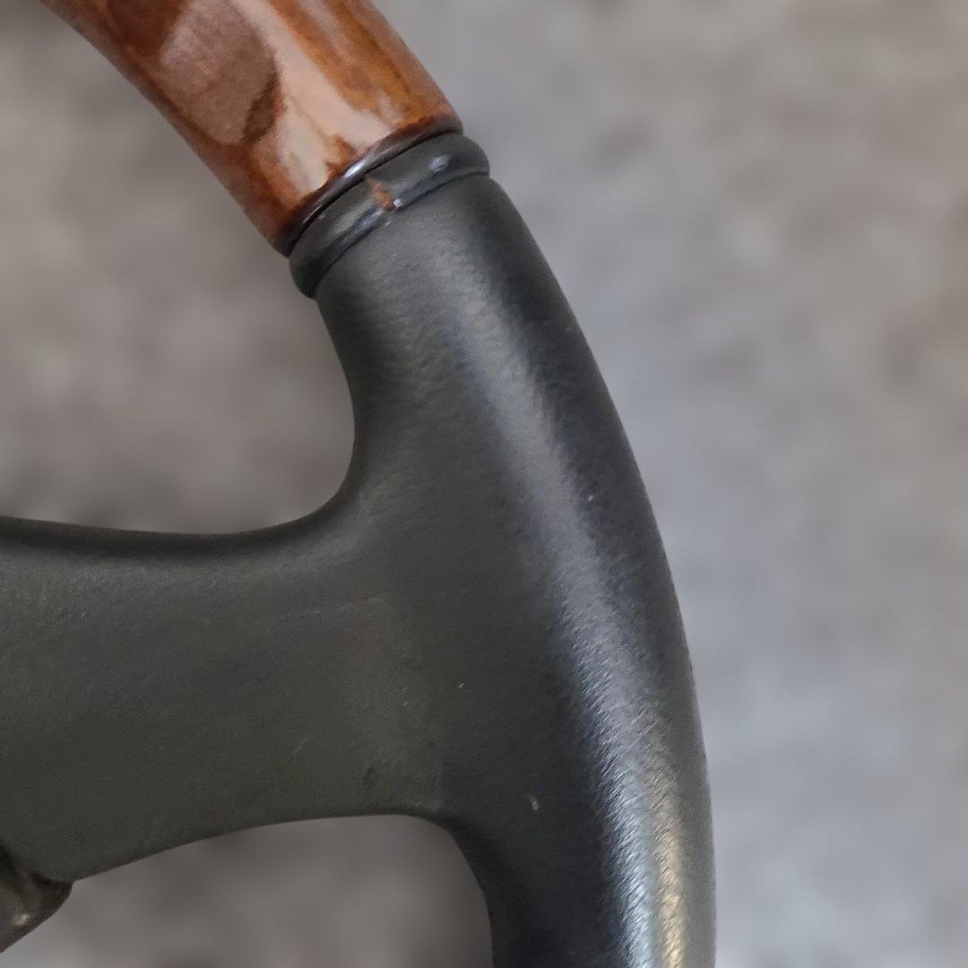 ⭐美品　モモ　ウッドコンビステアリング　約36cm⭐