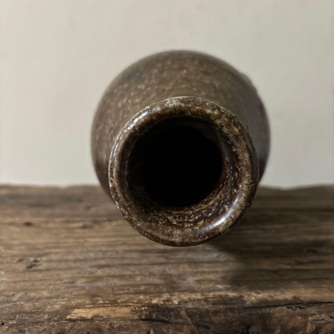 能野焼　花器　徳利　種子島焼　江戸時代　古道具　骨董　古民芸　検;白洲正子　李朝