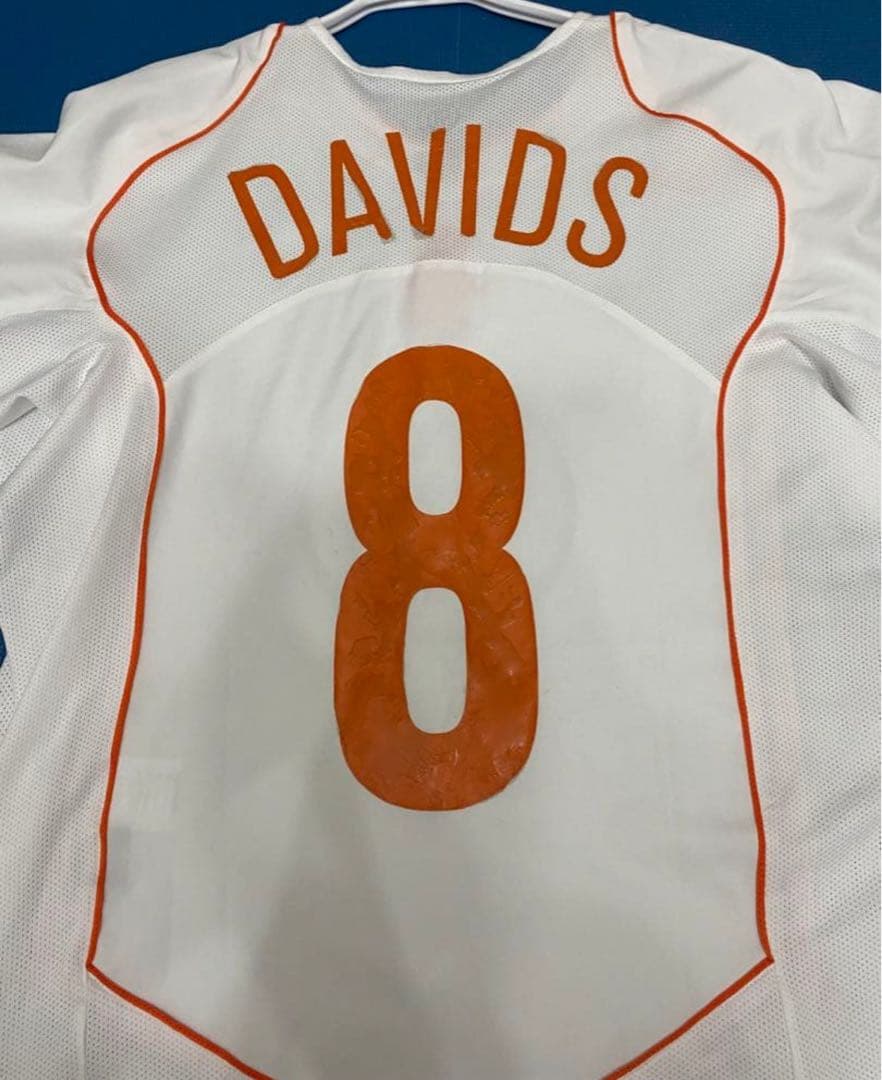 ゲキレア！正規品！当時モノ！オランダ代表　ユニ ダーヴッツ　8 total90