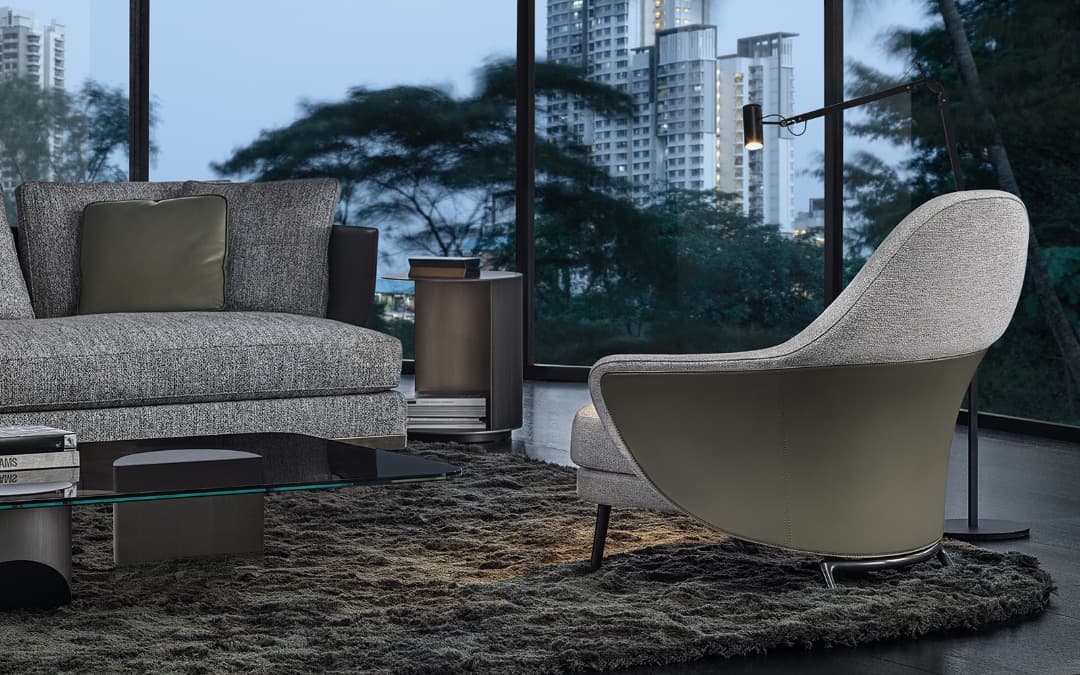 Minotti ミノッティ クッション 本物 イタリア製 高級家具 1個