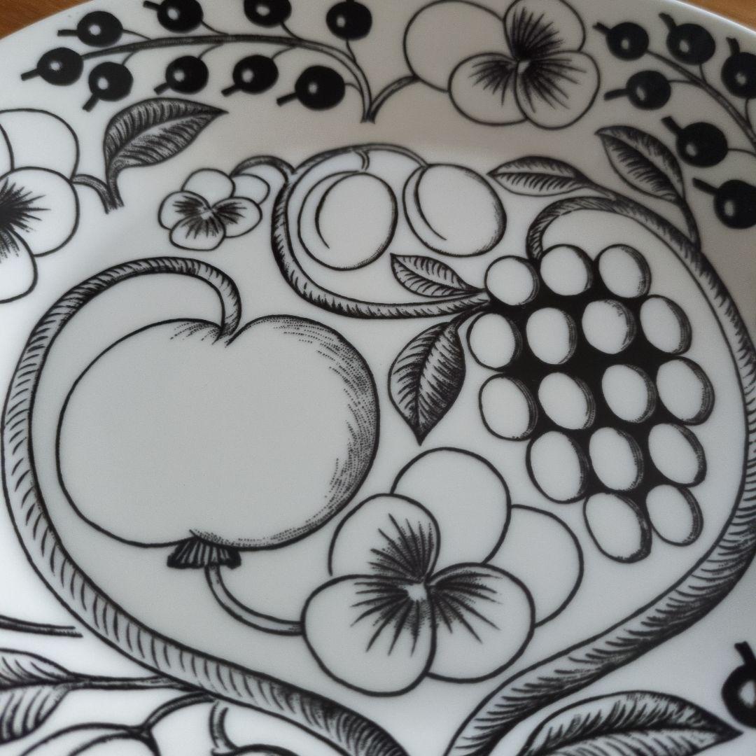 ARABIA　ブラックパラティッシ　オーバル　 2枚セット