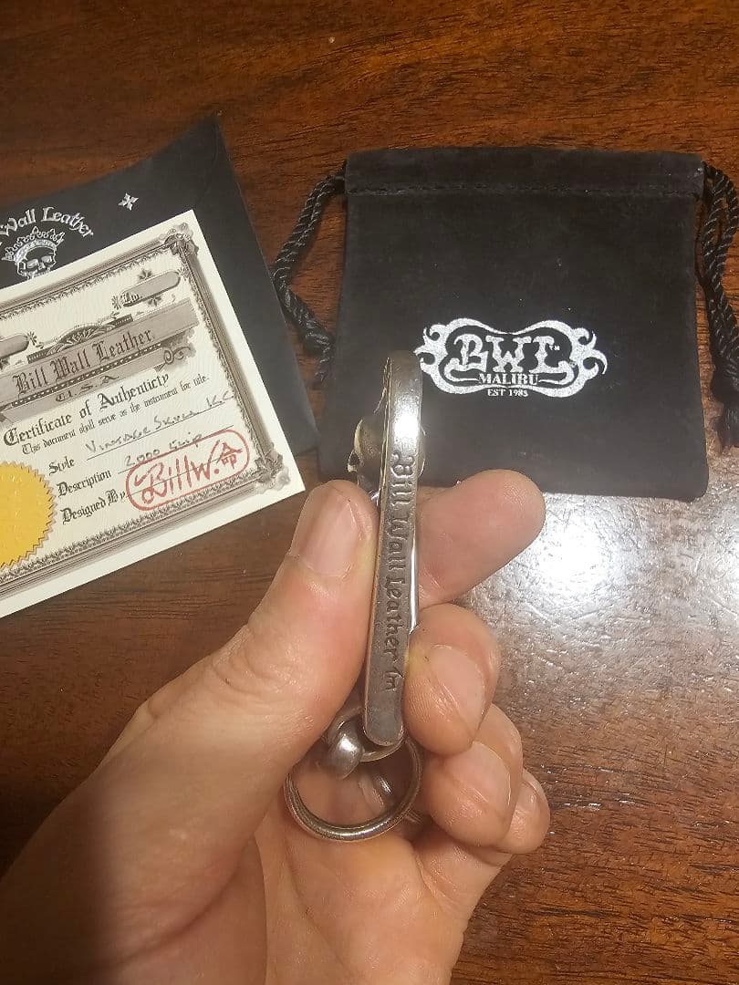 ビルウォールレザー　キーチェーン