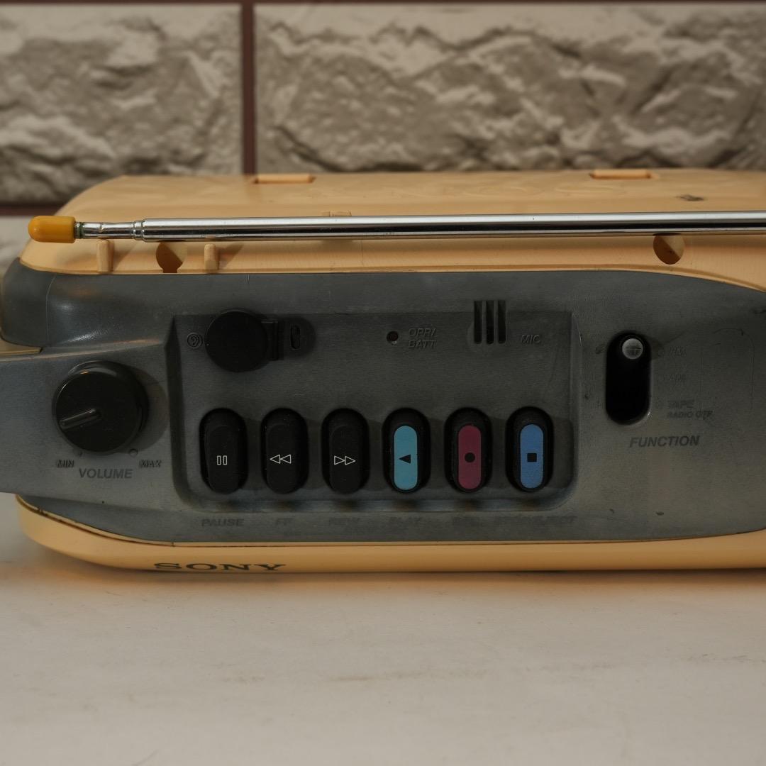 SONY ラジカセCFM-101 カセットテープ 可動品