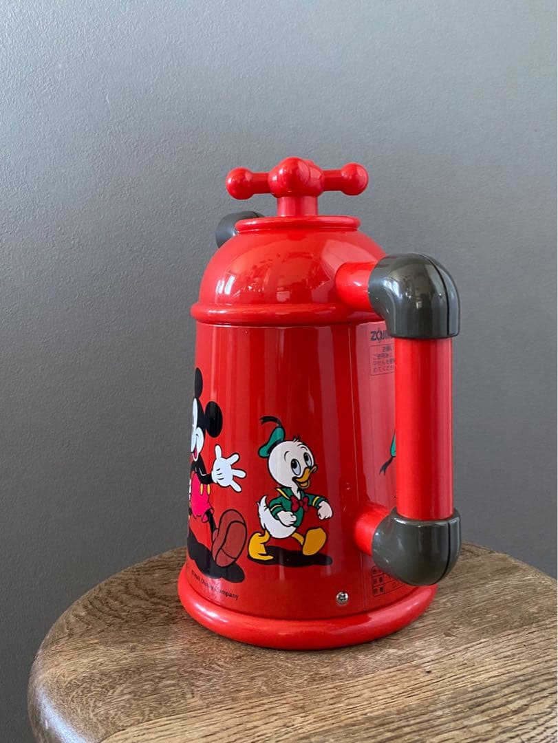 JAPAN ビンテージ ディズニー ミッキーマウス ポット 魔法瓶 希少 美品