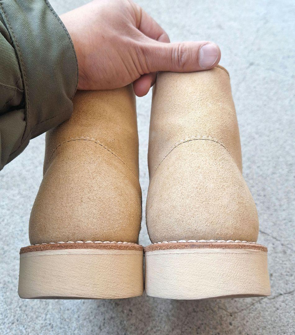 美品 レッドウィング 8167 プレーントゥ スエード 7E