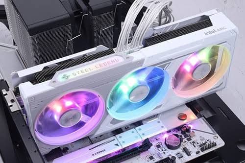 グラフィックボード・グラボ・ビデオカード Intel Arc B580 Steel Legend 12GB OC