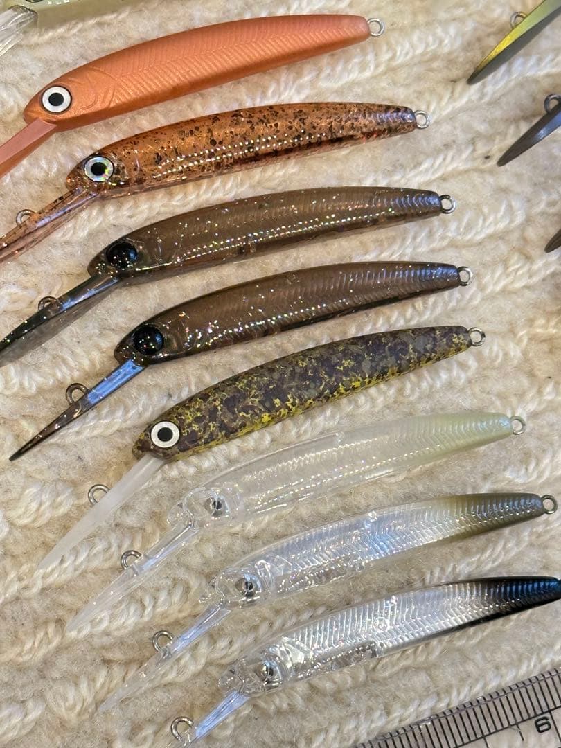 ハンクル　HMKL ザッガー50、50F1 、K-1ミノー　 19個セット